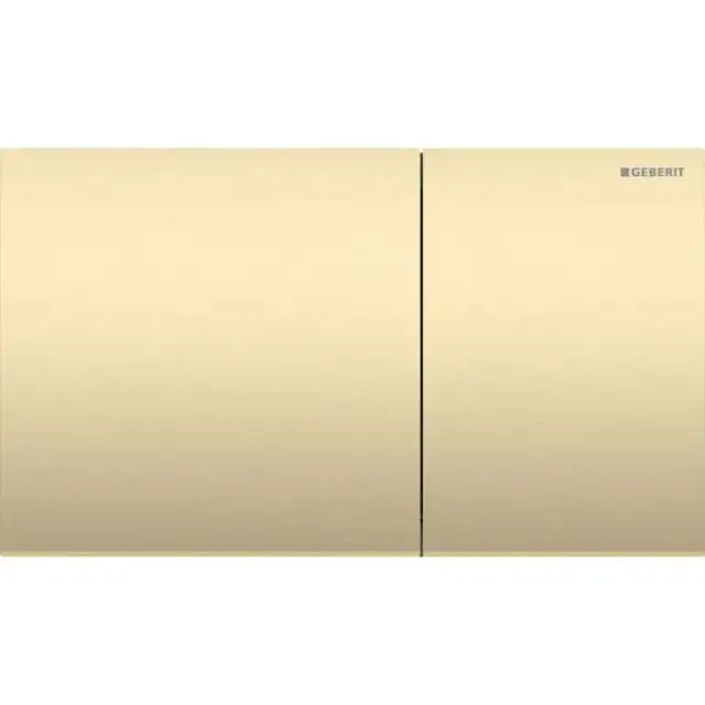 Geberit Sigma70 Клавиша для двойного смыва, квадратная: Латунь