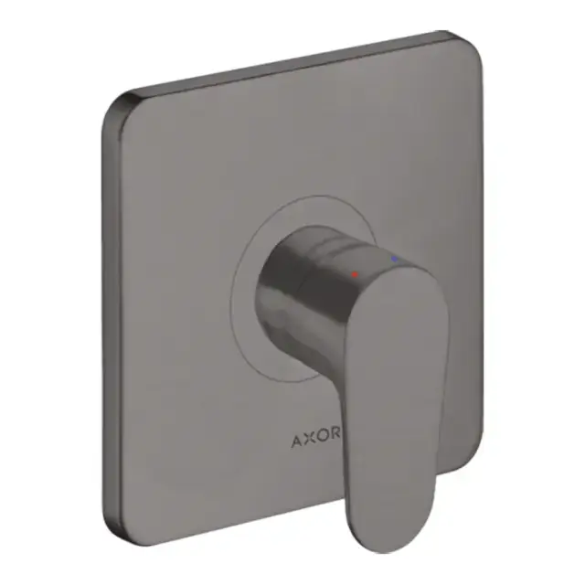Axor Citterio M Смеситель для душа, встраиваемый, цвет: шлифованный черный хром