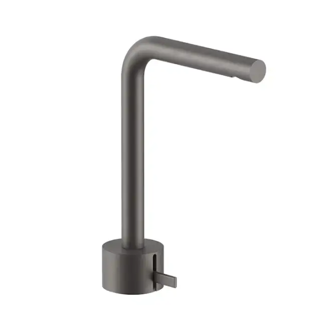 Fantini AF/21 Смеситель для раковины, 1 отв., высокий излив: 15.5 см, цвет: Matt Gun Metal PVD