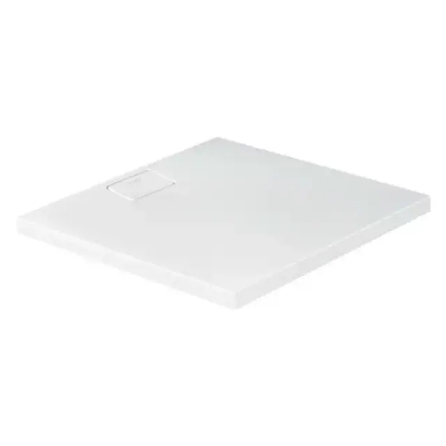 Duravit Stonetto Поддон композитный квадратный 90x90х5см, d9см, цвет: белый