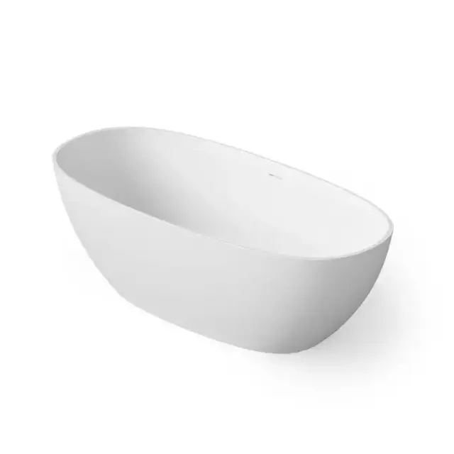 Dea Design Edge Ванна 140x72x56см., отдельностоящая, Solid Surface, цвет: White №18