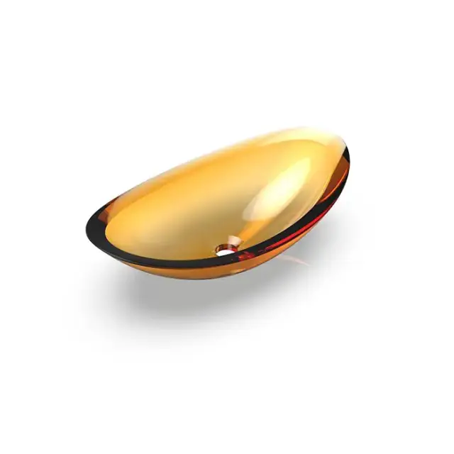 Knief Charm Shape Раковина накладная 58.1x33.1x16.9см, без отв., из полимерного материала, цвет:  Arangonit # 050