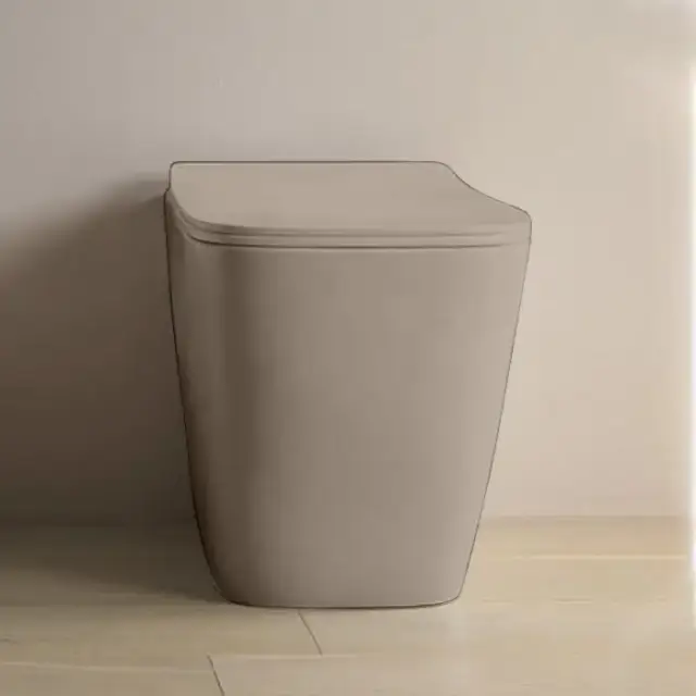 Artceram A16 Унитаз напольный, 52,5х36см, безободковый, слив универсальный, с крепежом, цвет: matera