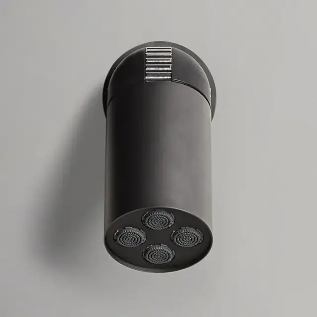 Antonio Lupi Azimut Настенная или потолочная душевая лейка, &Oslash; 8см, с регулируемым потоком, цвет: графит