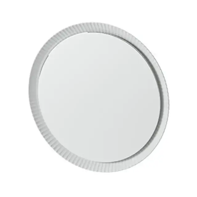 Artceram Зеркало Lord &Oslash;76 см в керамической раме с LED-подсветкой и сенсорным выключателем, цвет: белый матовый