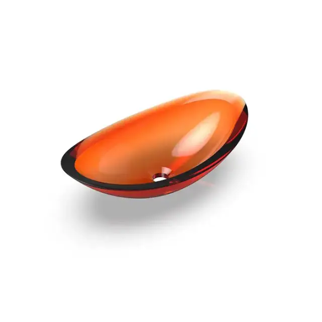 Knief Charm Shape Раковина накладная 58.1x33.1x16.9см, без отв., из полимерного материала, цвет:  Jaspis # 070