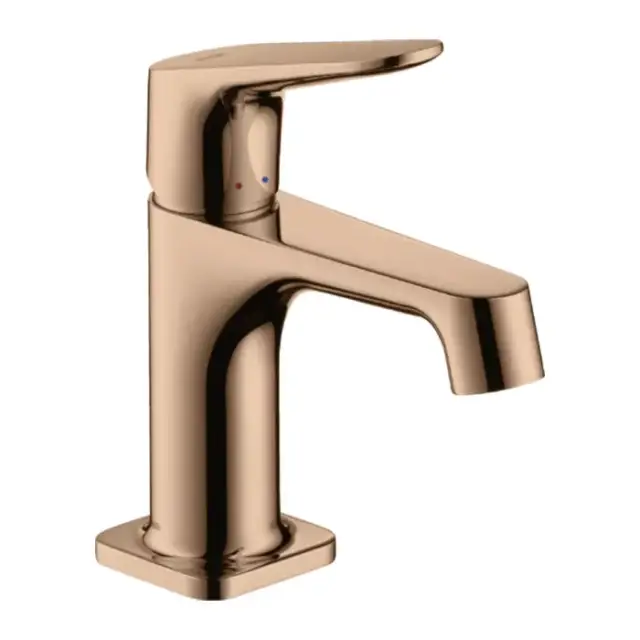 Axor Citterio M Смеситель для раковины 70, на 1 отв., с донным клапаном, цвет: полированное красное золото