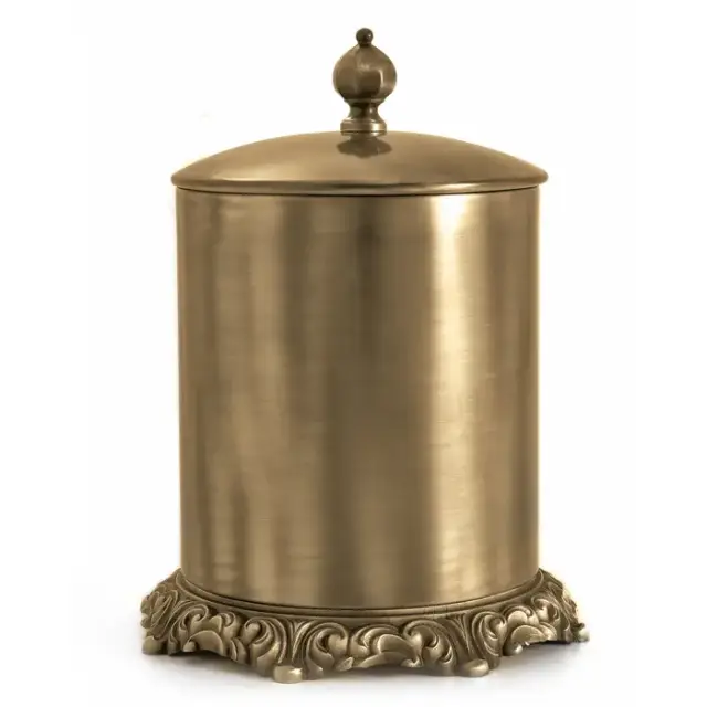 3SC Bally Ведро с крышкой, ручка Zar, цвет: золото 24к. Lucido