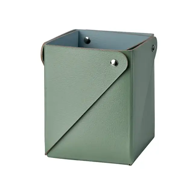 Colombo Adj Стаканчик MIU 8x8хH10.5см., настольный, цвет: эвкалипт/небесный