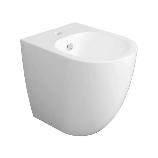 SIMAS Vignoni Биде напольное XS 37х48 см, с 1 отв. под смеситель, цвет: белый