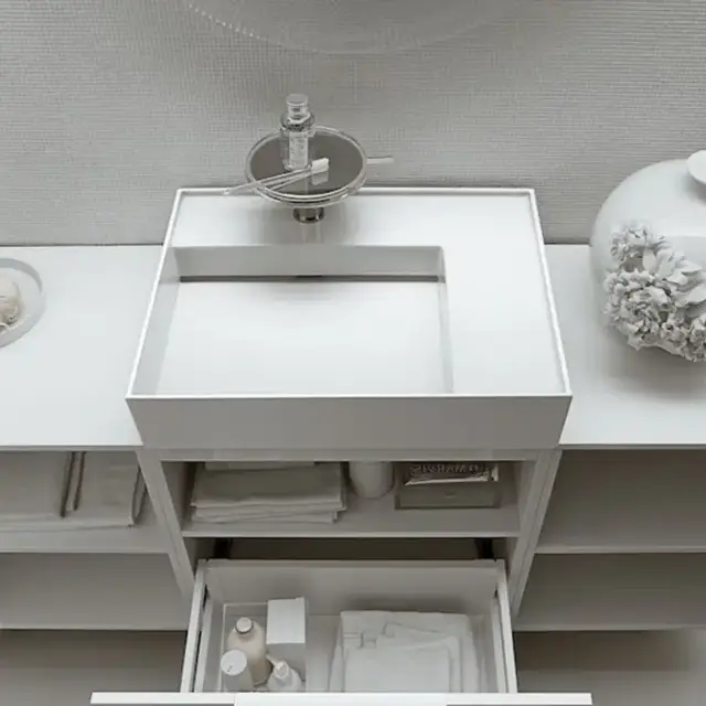 Laufen Kartell Раковина 60х46х12 см, 1 отв., без перелива, полка справа, цвет: белый