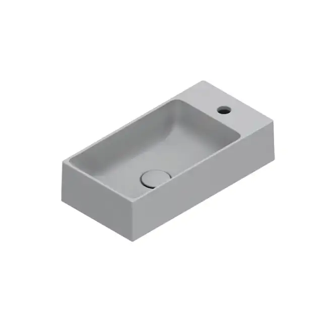 Catalano Premium Раковина 50x25см, с 1 отв., цвет: Cemento Satinato