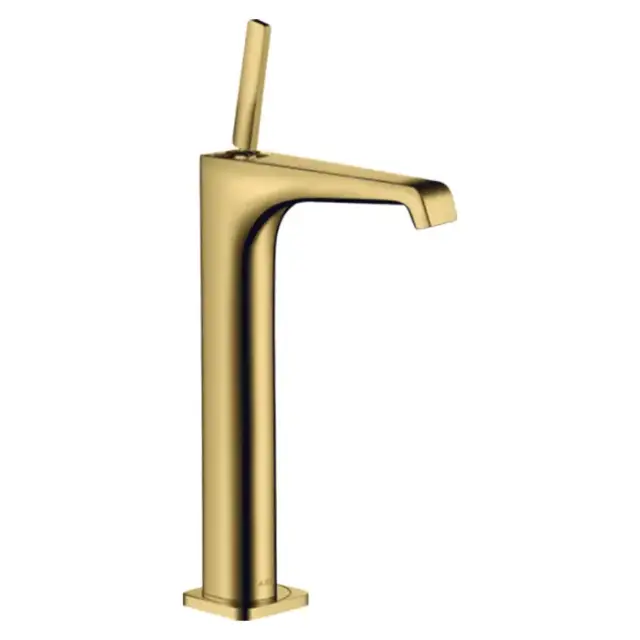 Axor Citterio E Смеситель для раковины 250, на 1 отв., высокий, цвет: полированное золото