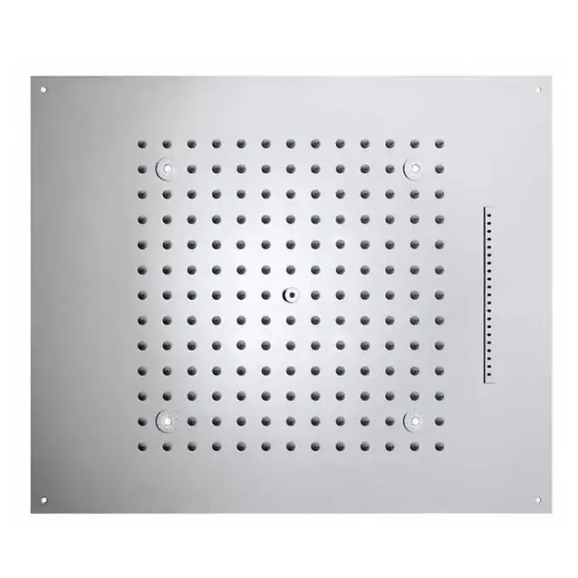BOSSINI DREAM/2 Верхний душ 570 x 470 мм, 2 режима (дождь, водопад), с 4 LED (белый), блок питания/управления, цвет: хром