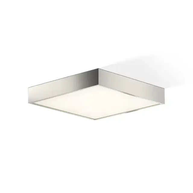 Decor Walther Cut 30 N LED Светильник потолочный 30x30x7см, светодиодный, 1x LED 18.7W, цвет: никель сатинированный