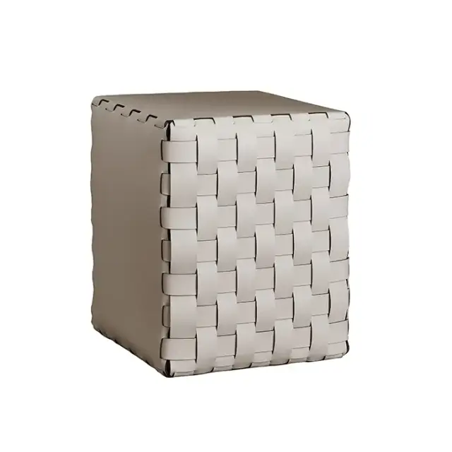 ADJ Пуф, 35x35xH40 см., цвет: устричный/пепельная роза