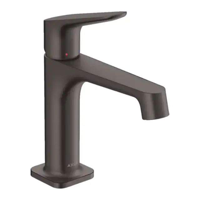 Axor Citterio M Смеситель для раковины 100, на 1 отв., цвет: шлифованный черный хром