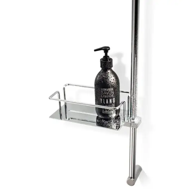 Decor Walther DSK 20 Полочка 20x11x6см для душевой стойки (17-22мм), подвесной, цвет: хром