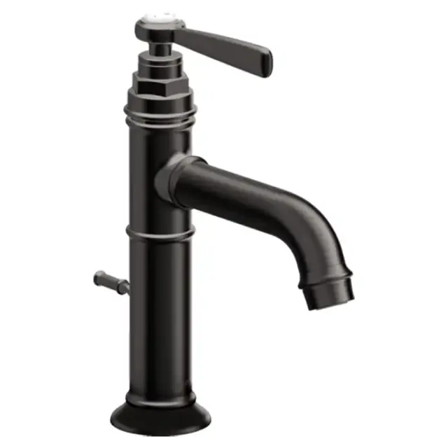 Axor Montreux Смеситель для раковины 100, на 1 отв., с донным клапано, цвет: шлифованный черный хром