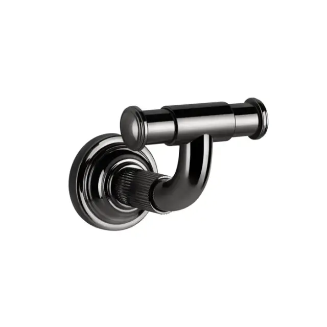 Gessi Venti20 Крючок двойной, цвет: Black Metal PVD