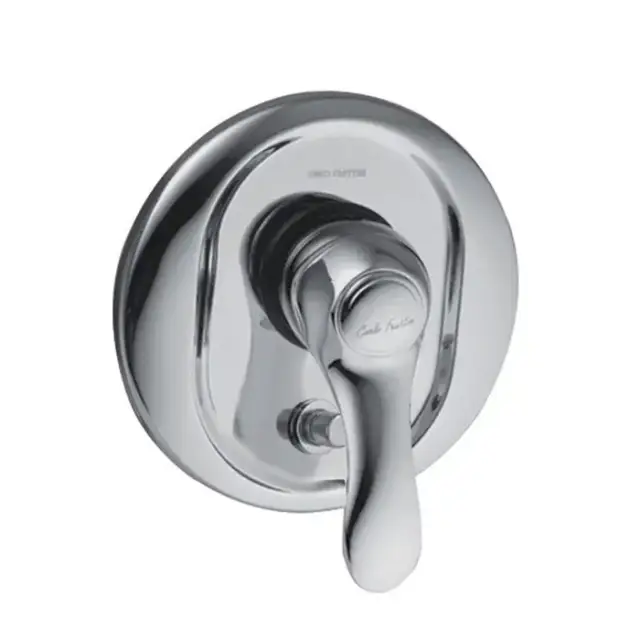 Fima Carlo Frattini Lamp F3309X2CR Однорычажный смеситель для ванны и душа, с переключателем на 2 источника, встраиваемый, цвет: хром