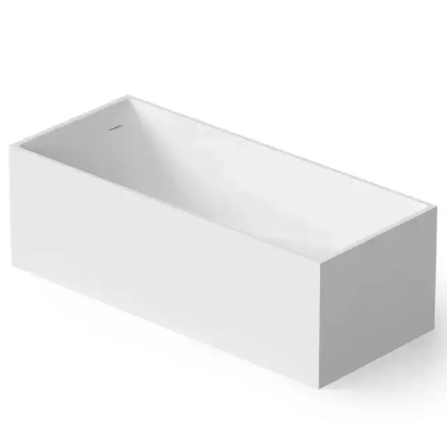 Dea Design Modern Ванна 158х68х58см., отдельностоящая, Solid Surface, цвет: White №18