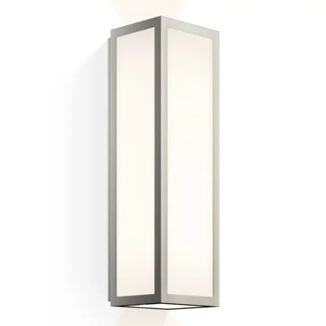 Decor Walther Bauhaus 1 N LED Светильник настенный 8x9x30см, светодиодный, 2x LED 6.4W, цвет: никель сатинированный