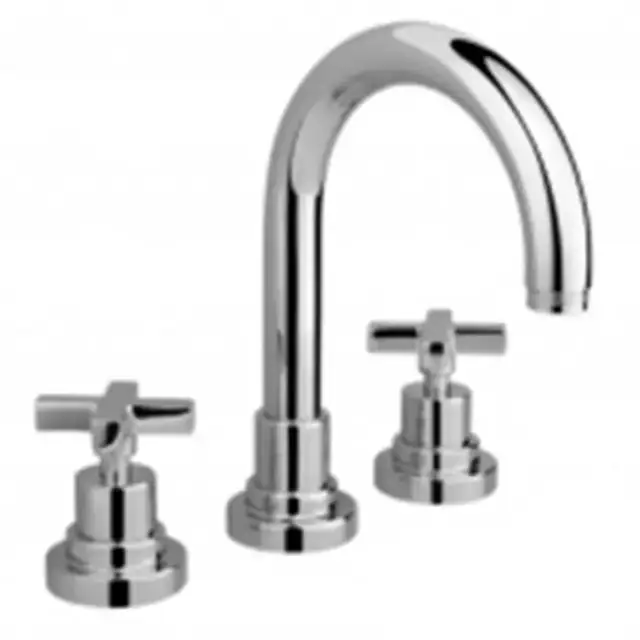 Nicolazzi  Monte Croce Смеситель для раковины на 3 отверстия, с донным   клапаном, цвет: хром