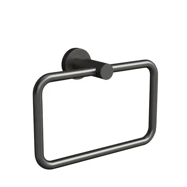 Colombo Plus Полотенцедержатель кольцо, цвет: PVD графит матовый