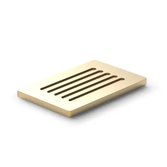 Decor Walther DW 900 Мыльница настольная, цвет: золото матовое