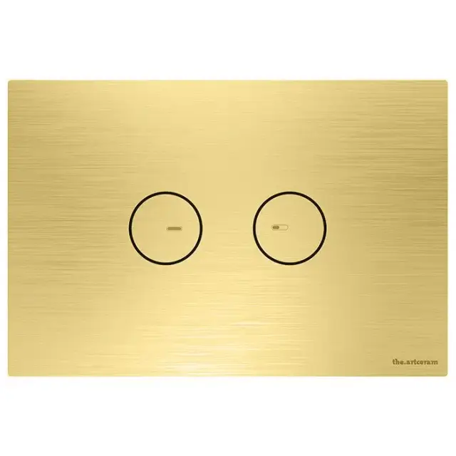 Artceram Клавиши смыва Смывная клавиша INOX-715, цвет: латунь браширванная PVD