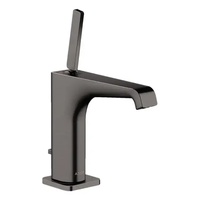 Axor Citterio E Смеситель для раковины, на 1 отв., цвет: шлифованный черный хром