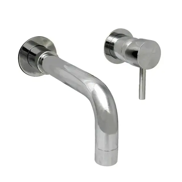 Nicolazzi Olympus Смеситель для раковины на 2 отверстия, встраиваемый, излив: 190мм, цвет: хром