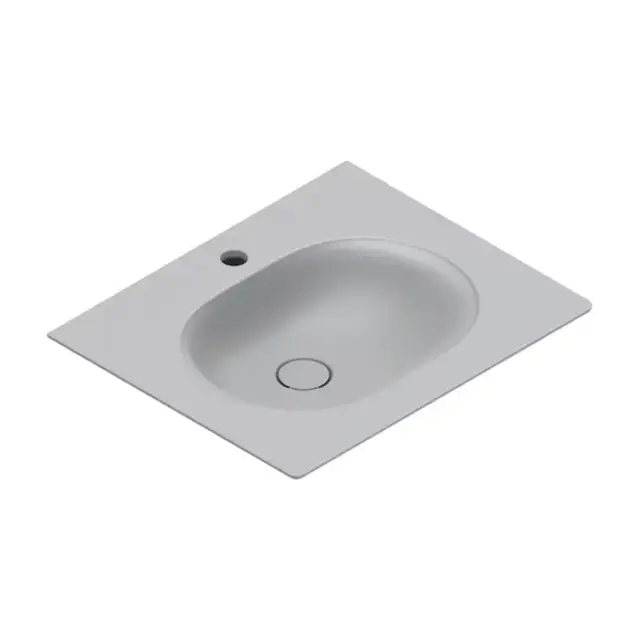 Catalano Sfera Раковина консоль 60x50см, с 1 отв., цвет: Cemento Satinato