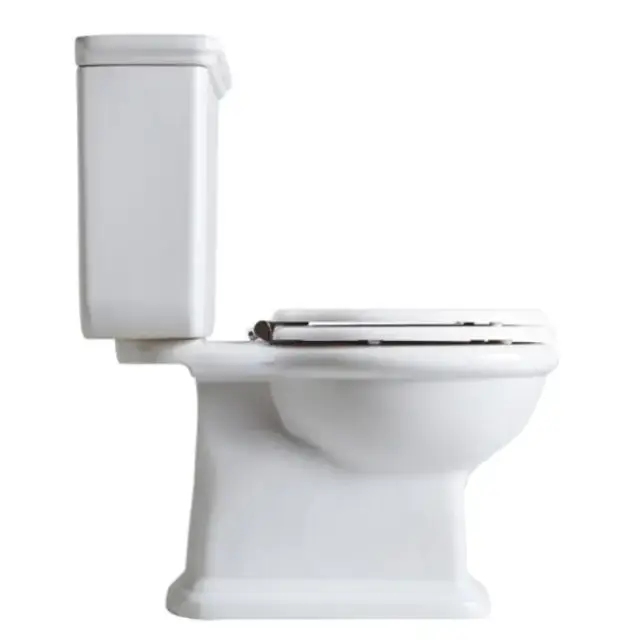 SIMAS Lante Унитаз моноблок 70.5х38.5см, с горизонтальным сливом с бачком с боковой ручкой смыва, фурнитура хром, цвет: белый