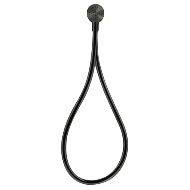 Gessi Hi-Fi Душевой магнитные комплект, состоящий из вывода воды, держателя, шланга 1,50 м и лейки, цвет: Black Metal Brushed PVD