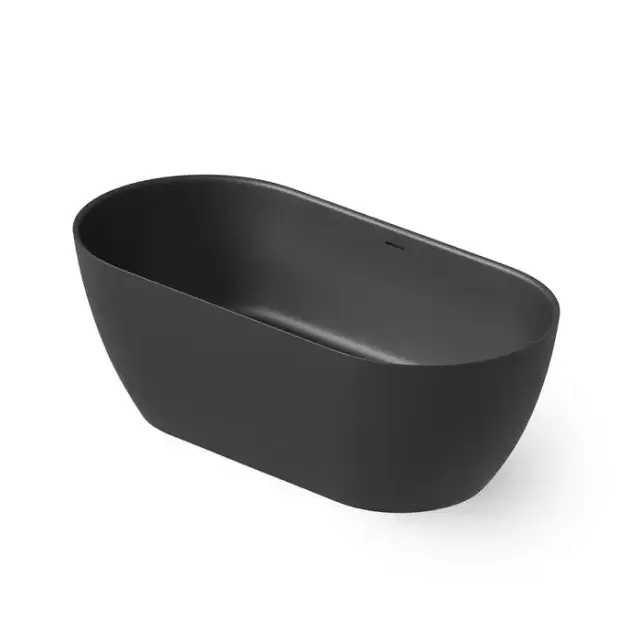 Dea Design Edge Ванна 150x75x57см., отдельностоящая, Solid Surface, цвет: Black №16