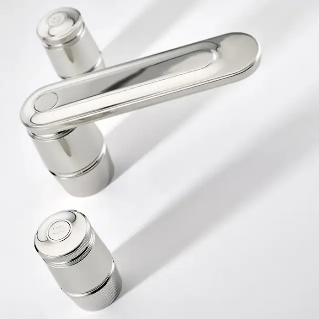 THG CORVAIR Смеситель для раковины на 3 отверстия, с донным клапаном, цвет: хром