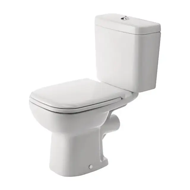 Duravit D-Code Унитаз моноблок 35х65см., слив в стену, цвет: белый