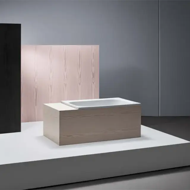 Bette Basic Ванна встраиваемая, 118x73x42 см со ступенькой-сиденьем, BetteGlasur&reg; Plus, цвет: белый