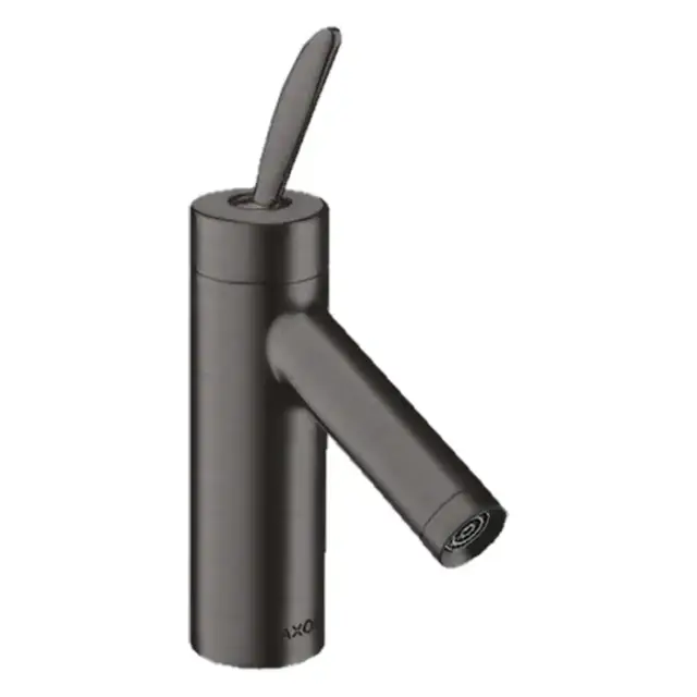 Axor Starck Cмеситель для раковины, на 1 отв, с донным клапаном, цвет: шлифованный черный хром