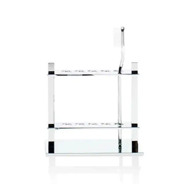 Decor Walther DW 330 Держатель для зубных щёток 15x7x13.5см, настольный, цвет: хром