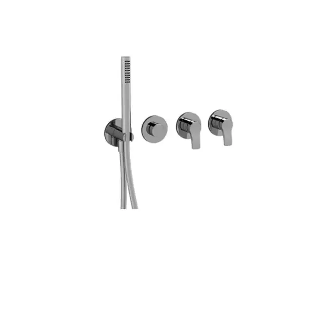 Fantini AL/23 Встроенный смеситель для ванны, без излива, цвет: хром