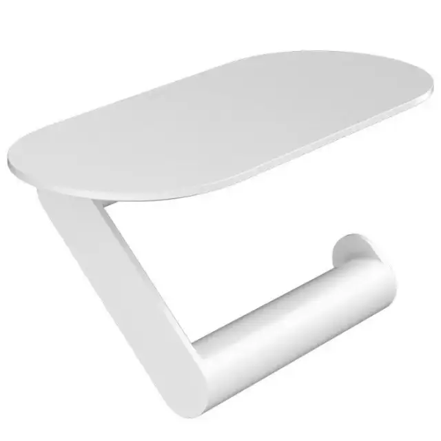 Hansgrohe WallStoris Держатель т/б с полкой, подвесной, цвет: белый матовый