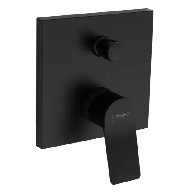 Hansgrohe Vivenis Смеситель для ванны, встраиваемый, цвет: черный матовый