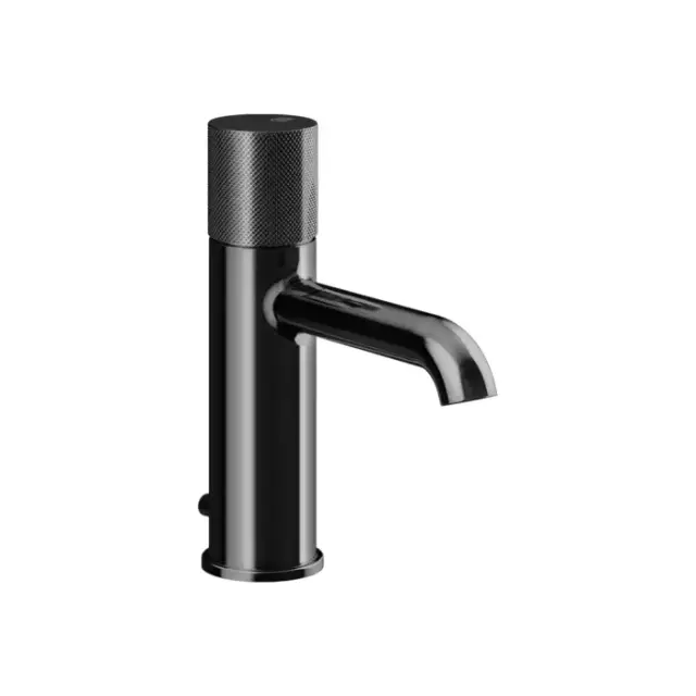 Gessi Habito Diamantao Смеситель для раковины на 1 отв., с донным клапаном, цвет: Black Metal PVD