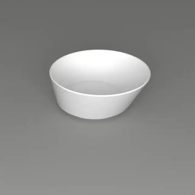 Simas Wave Раковина-чаша 42х42х16.5 см, без отв., цвет: белый