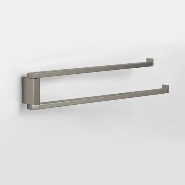 Colombo MiniQ Полотенцедержатель двойной, 33см цвет: PVD нержавеющая сталь