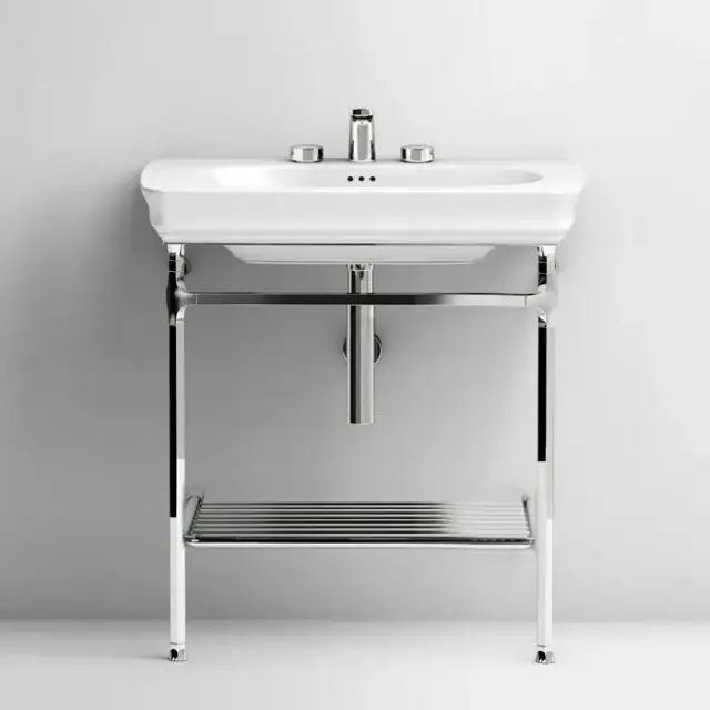 Artceram CIVITAS Структура металлическая 68х49.6см Quadra, полка сетка, напольная, цвет: хром