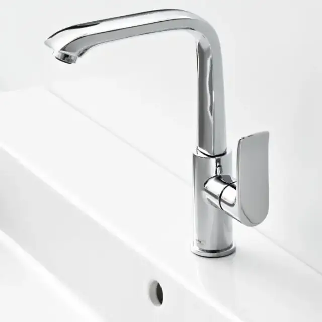 Hansgrohe Metris Смеситель для раковины 230, однорычажный, cо сливным клапаном Push-Open, цвет: хром